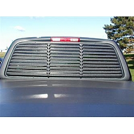 Astra/Hammond Window Louver Rear Window ABS Plastic Black - 8061