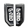 Recon Accessories Emblem - F-450 Passenger and Driver Front Quarter Panel - 264485BK