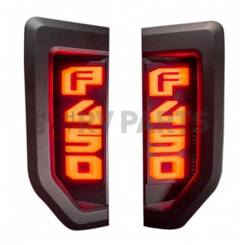 Recon Accessories Emblem - F-450 Passenger and Driver Front Quarter Panel - 264485BK-2