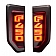 Recon Accessories Emblem - F-450 Passenger and Driver Front Quarter Panel - 264485BK