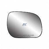 K-Source Exterior Mirror Glass Oval Power Single - 30225