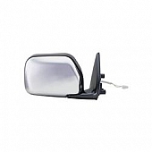 K-Source Exterior Mirror Electric OEM Silver Single - 70025T