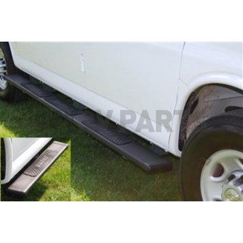 Owens Products Running Board Black Textured Powder Coated Aluminum Stationary - 5137117B01