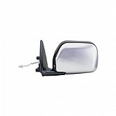 K-Source Exterior Mirror Electric OEM Silver Single - 70026T