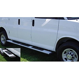 Owens Products Running Board Nickel Textured Powder Coated Aluminum Stationary - 5137117N01