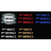Recon Accessories Emblem - F-250 Super Duty  - 264F250YL