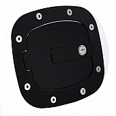 All Sales Fuel Door - Square Aluminum - 6071GKL