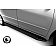 Black Horse Offroad Running Board Aluminum Stationary Black - PRTY20BK