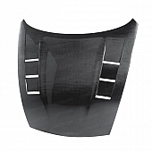 Seibon Carbon Hood - TS Style Carbon Fiber Black - 5545