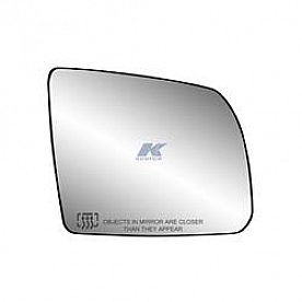 K-Source Exterior Mirror Glass Rectangular Power Single - 30246