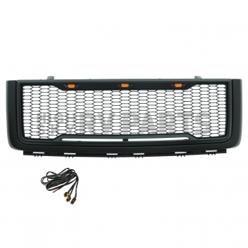 Paramount Automotive Grille - Matte Black ABS Plastic - 410178MB