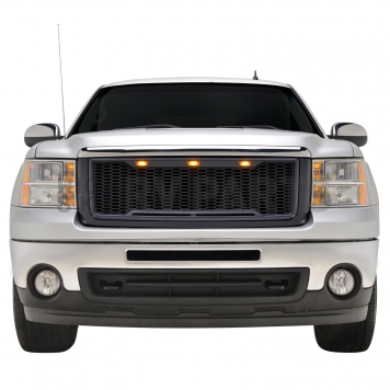 Paramount Automotive Grille - Matte Black ABS Plastic - 410178MB-2