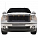 Paramount Automotive Grille - Matte Black ABS Plastic - 410178MB