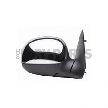 K-Source Exterior Mirror Manual OEM Silver Single - 61135F