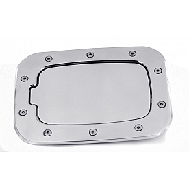 All Sales Fuel Door - Square Aluminum - 6058