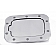 All Sales Fuel Door - Square Aluminum - 6058