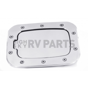 All Sales Fuel Door - Square Aluminum - 6058C