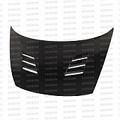 Seibon Carbon Hood -  Carbon Fiber Black - 5291