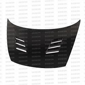 Seibon Carbon Hood -  Carbon Fiber Black - 5291
