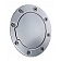 All Sales Fuel Door - Round Aluminum - 6055P