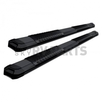 Black Horse Offroad Running Board Stainless Steel Stationary Black - RNJEG179BK