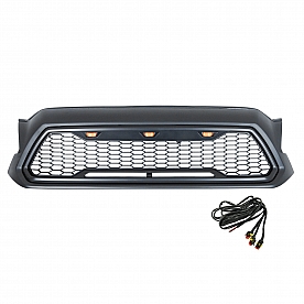 Paramount Automotive Grille - Matte Black ABS Plastic - 410201MB