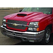 Reflexxion Hood - Ram Air Bare Galvanneal Steel Silver - 707603