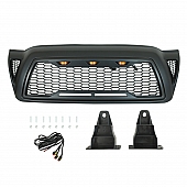 Paramount Automotive Grille - Matte Black ABS Plastic - 410202MB