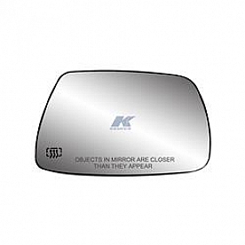K-Source Exterior Mirror Glass Rectangular Power Single - 30265