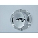 All Sales Fuel Door - Round Aluminum - 6900CL