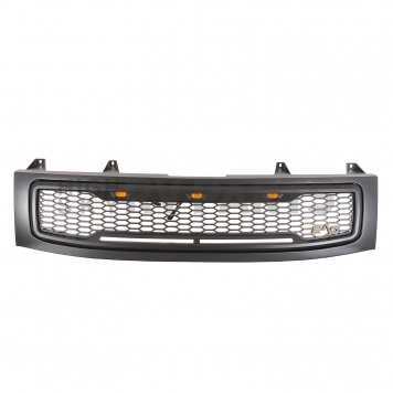 Paramount Automotive Grille - Matte Black ABS Plastic - 410203MB-1