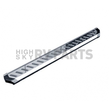 Romik USA Running Board Polished Aluminum Stationary - 32014418