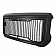 Paramount Automotive Grille - Matte Black ABS Plastic - 410204MB