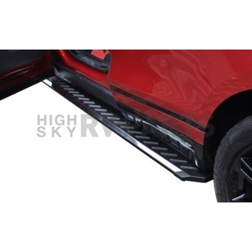 Romik USA Running Board Polished Aluminum Stationary - 32015418-1