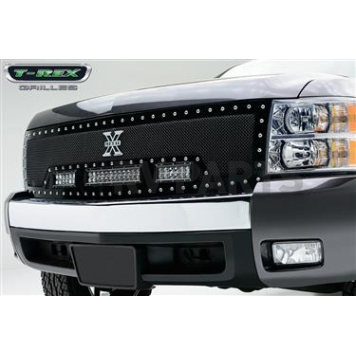 T-Rex Truck Products Grille - Powder Coated Black Aluminum - 6311111