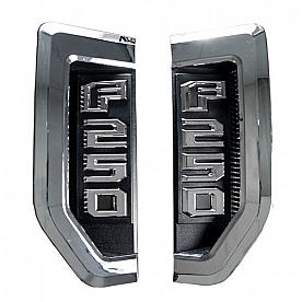 Recon Accessories Emblem - F-250 Passenger and Driver Front Quarter Panel - 264483CH