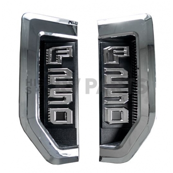 Recon Accessories Emblem - F-250 Passenger and Driver Front Quarter Panel - 264483CH