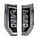 Recon Accessories Emblem - F-250 Passenger and Driver Front Quarter Panel - 264483CH