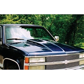 Reflexxion Hood - Widebody Classic Cowl Bare Galvanneal Steel - 706600