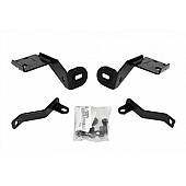 Go Rhino Bull Bar Mounting Kit Black Mild Steel - 55515