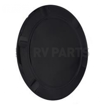 All Sales Fuel Door - Round Aluminum - 6119GK