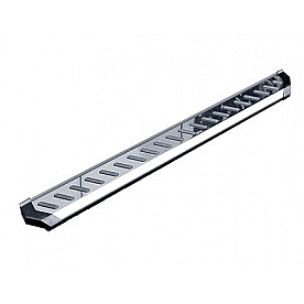 Romik USA Running Board Polished Steel Stationary - 32110418
