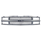 ProEFX Grille - Mesh Silver ABS Plastic - EFX3502V