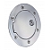 All Sales Fuel Door - Round Aluminum - 6098PL