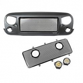 Rugged Ridge Grille - Bare Steel - 1203435