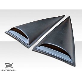 Extreme Dimensions Window Louver - Side Window Fiberglass Black - 102275