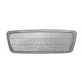 ProEFX Grille - Vertical Bar Silver ABS Plastic - EFX3517V