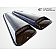 Extreme Dimensions Window Louver - Side Window Carbon Fiber Clear - 103807