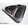 Extreme Dimensions Window Louver - Side Window Carbon Fiber Clear - 103807