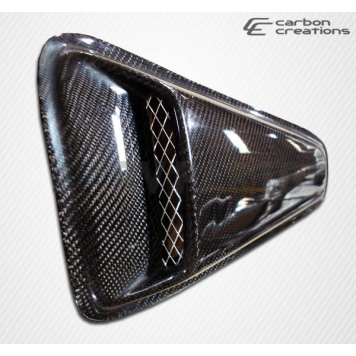 Extreme Dimensions Window Louver - Side Window Carbon Fiber Clear - 103807-3